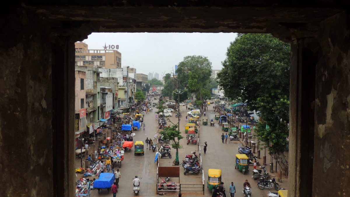 The Teen Darwaza gateway in Ahmedabad