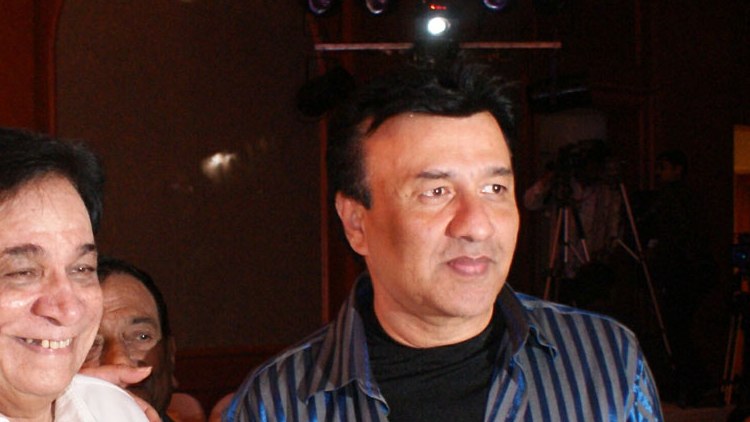 Anu Malik at an event, cropped from a group photo