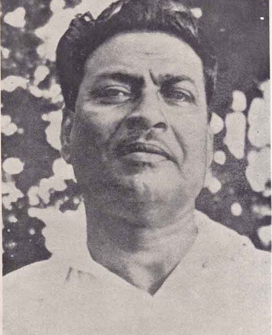A black-and-white photograph of Bibhutibhushan Bandyopadhyay