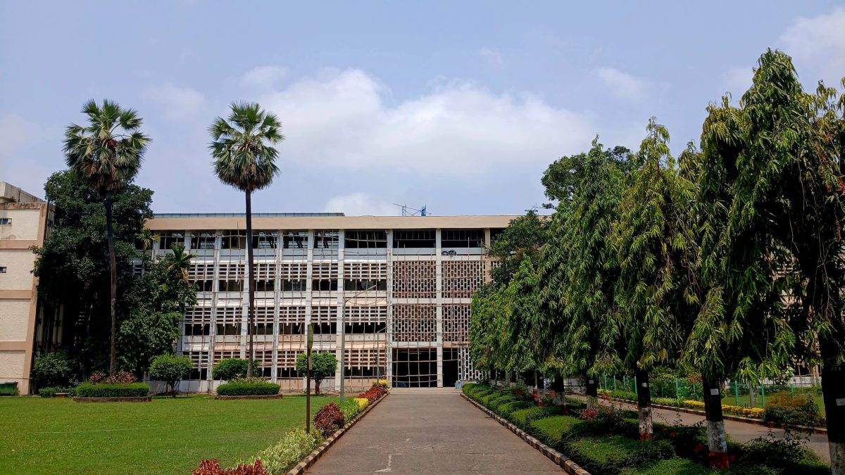 The main building of IIT Bombay