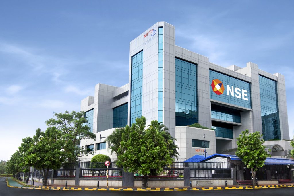 The National Stock Exchange's Exchange Plaza building in Mumbai