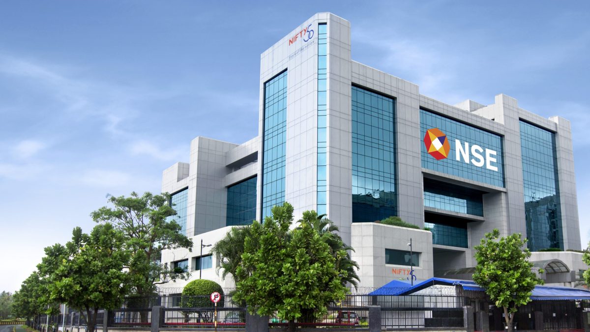 The National Stock Exchange's Exchange Plaza building in Mumbai