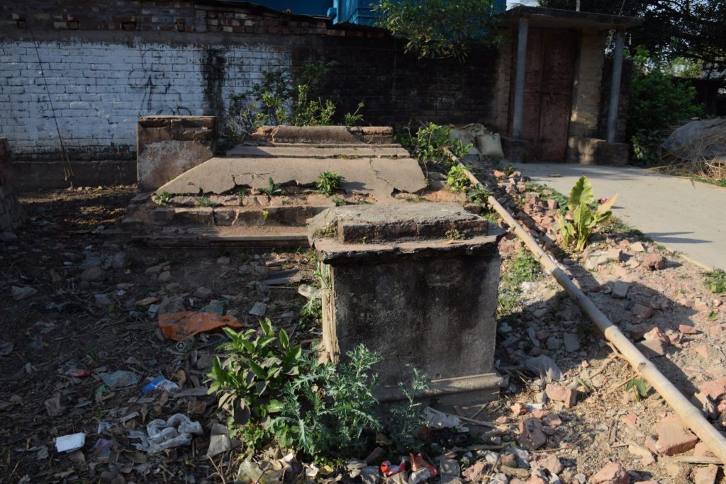 Graves of indigo planters at Shikarpur in Nadia district