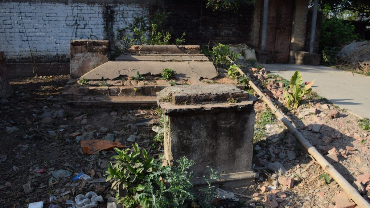 Graves of indigo planters at Shikarpur in Nadia district