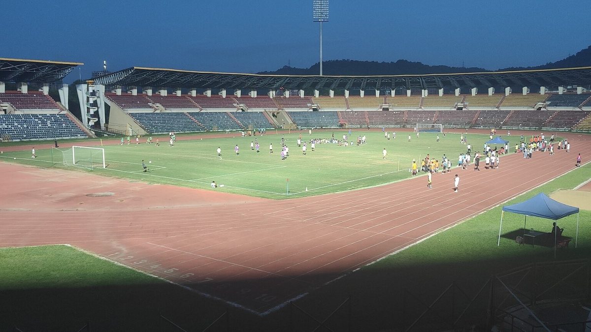 The Indira Gandhi Athletic Stadium in Guwahati, home of NorthEast United