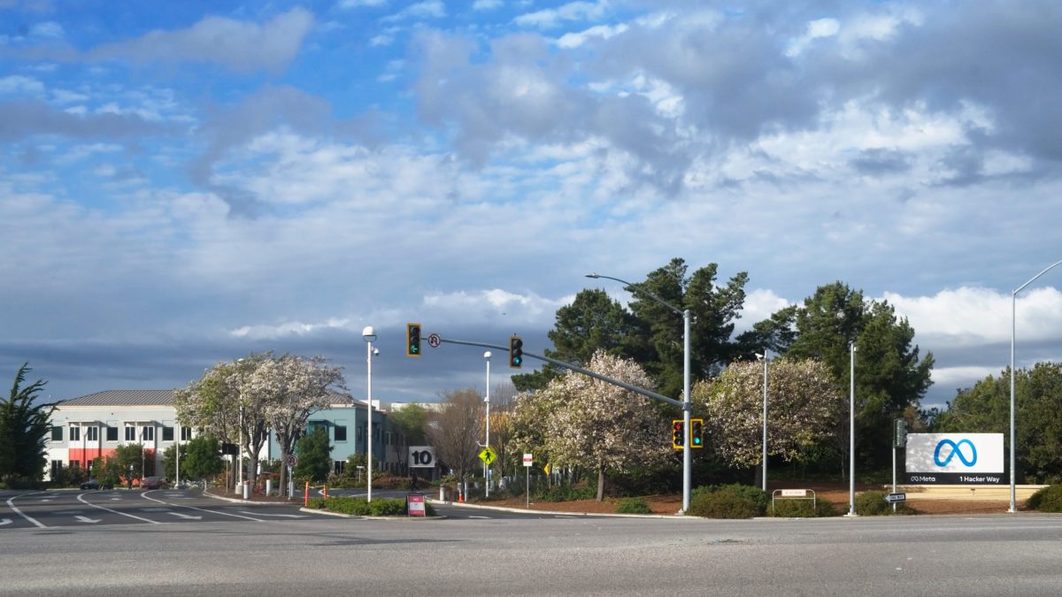 Meta Platforms headquarters in Menlo Park, California
