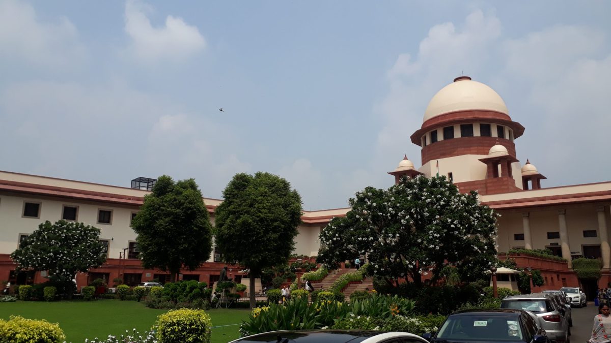The Supreme Court of India complex in New Delhi