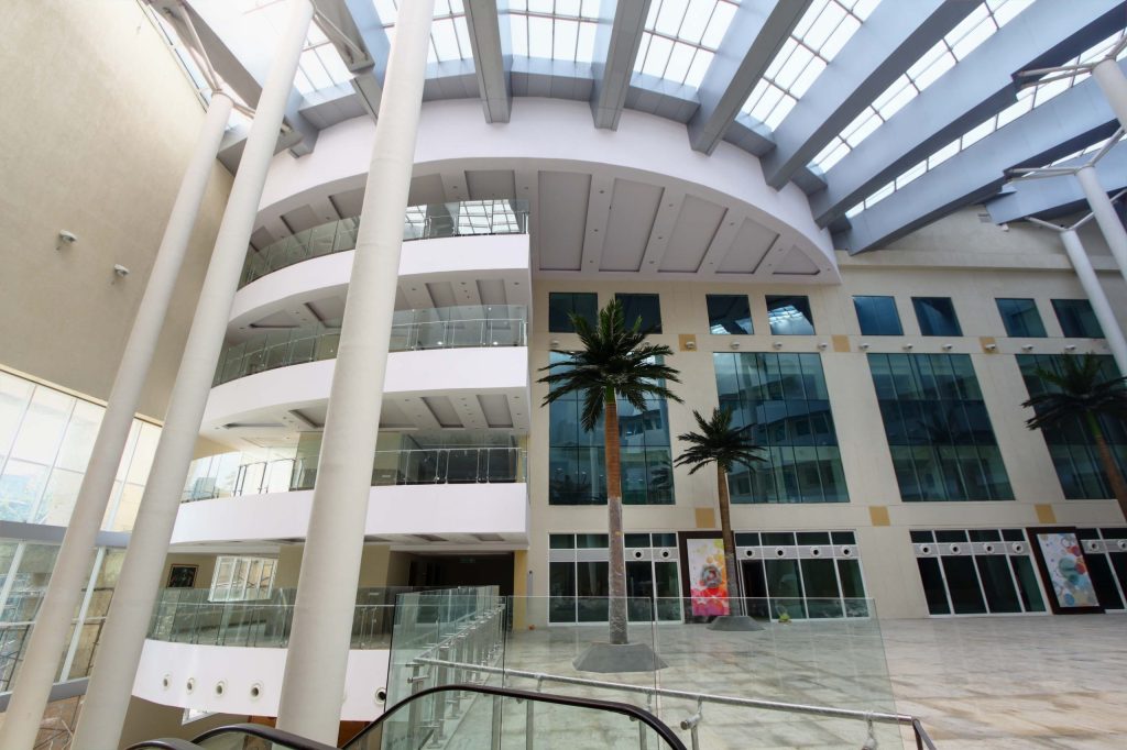 The Homi Bhabha Block at Tata Memorial Hospital in Mumbai