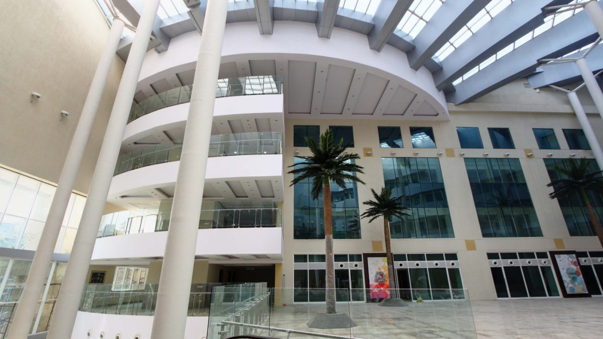 The Homi Bhabha Block at Tata Memorial Hospital in Mumbai