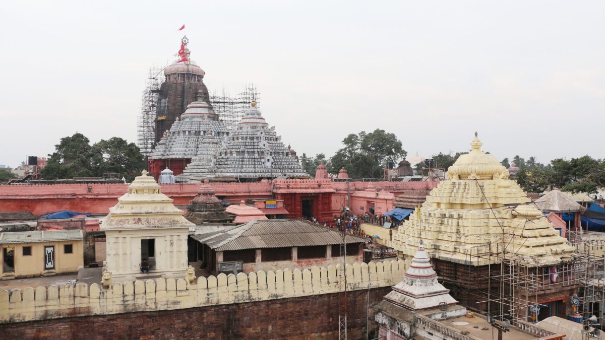 The Jagannath Temple in Puri, Odisha