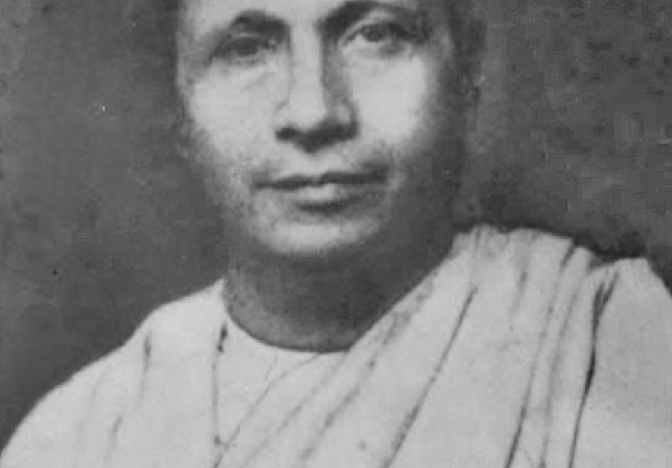 Black-and-white portrait of Jaishankar Prasad with a shawl over one shoulder