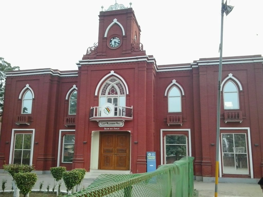 A hospital building at the Christian Medical College in Ludhiana