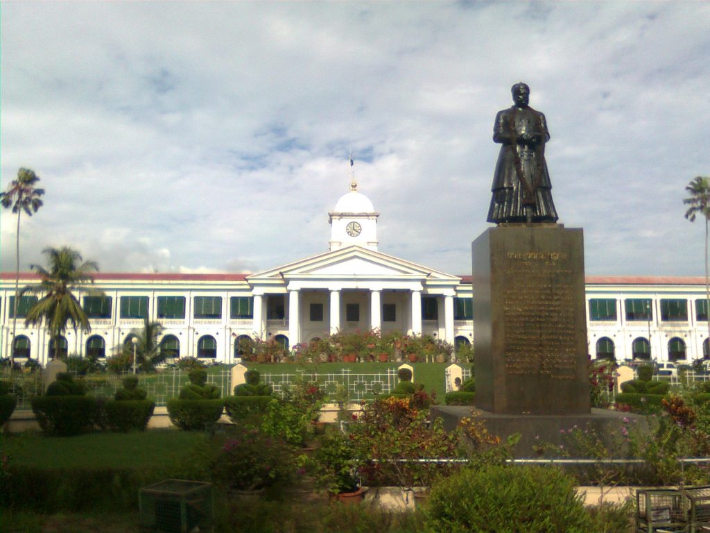 The Kerala Government Secretariat building in Thiruvananthapuram