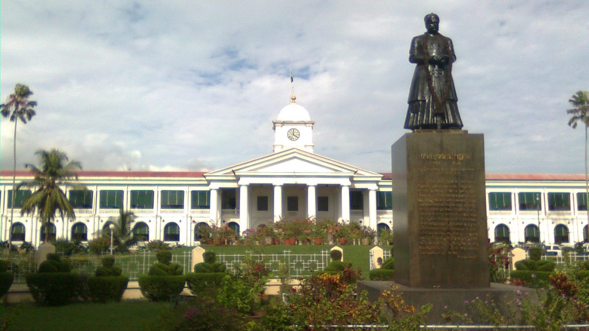 The Kerala Government Secretariat building in Thiruvananthapuram