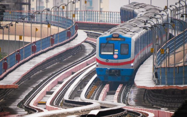 Kolkata Metro Orange Line: First Trial Run Held on Beleghata–IT Centre Stretch