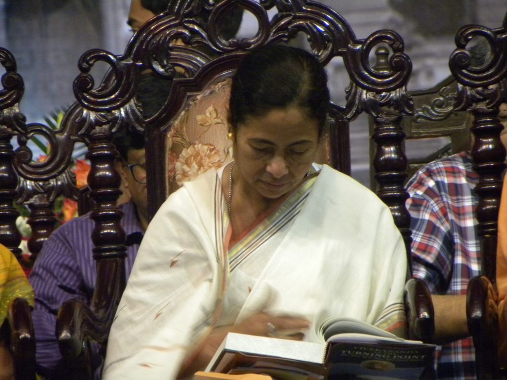 Mamata Banerjee photographed in November 2014