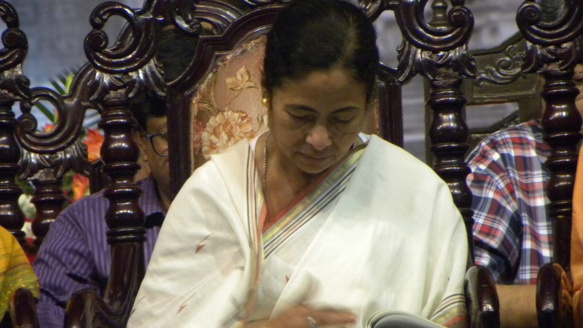 Mamata Banerjee photographed in November 2014