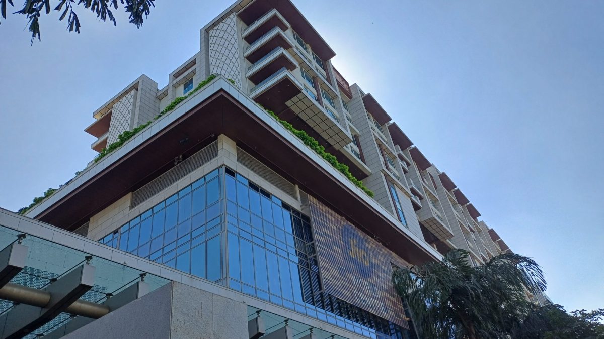 The Jio World Centre in Mumbai