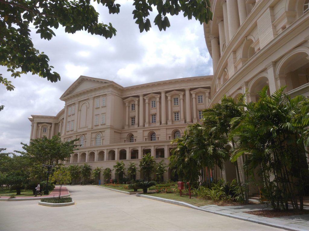 An IT services company campus in Mysuru