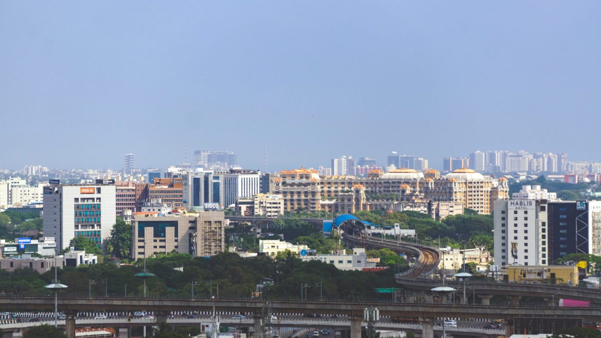 The skyline of Chennai