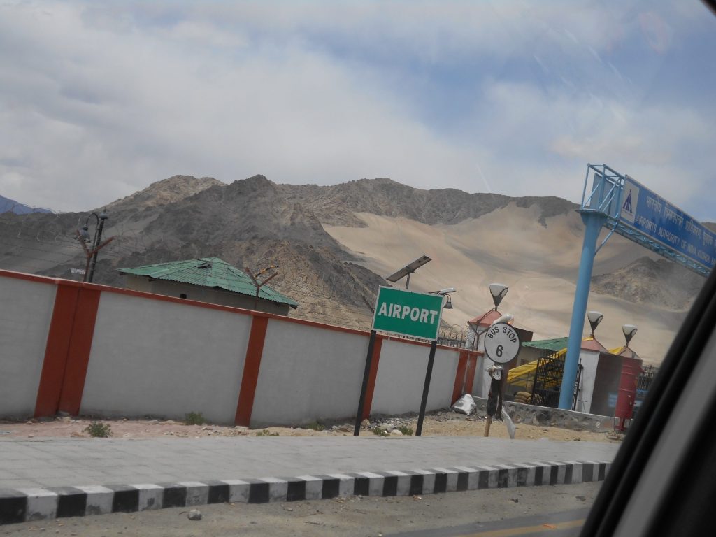 Kushok Bakula Rimpochee Airport at Leh