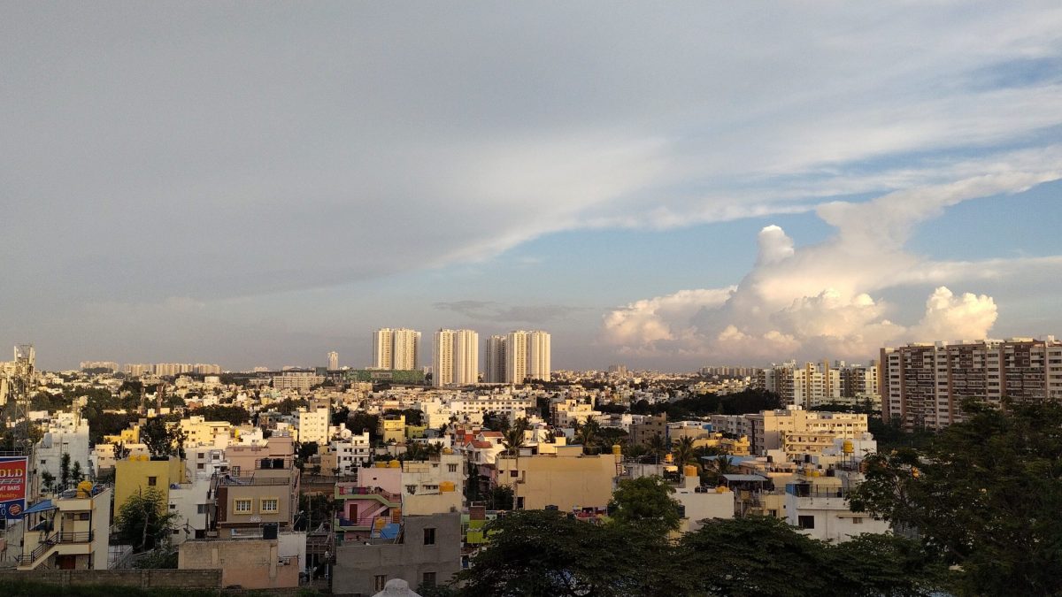 The skyline of south Bengaluru