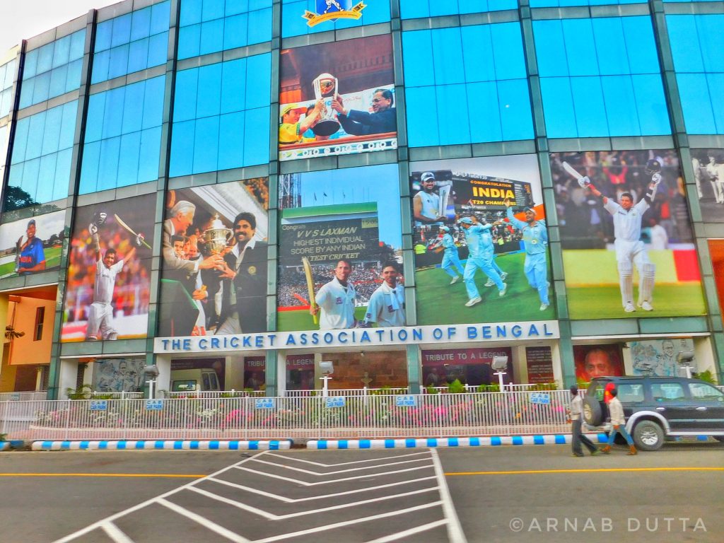 Eden Gardens cricket stadium in Kolkata
