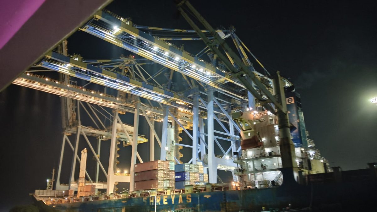 The International Container Transshipment Terminal at Kochi