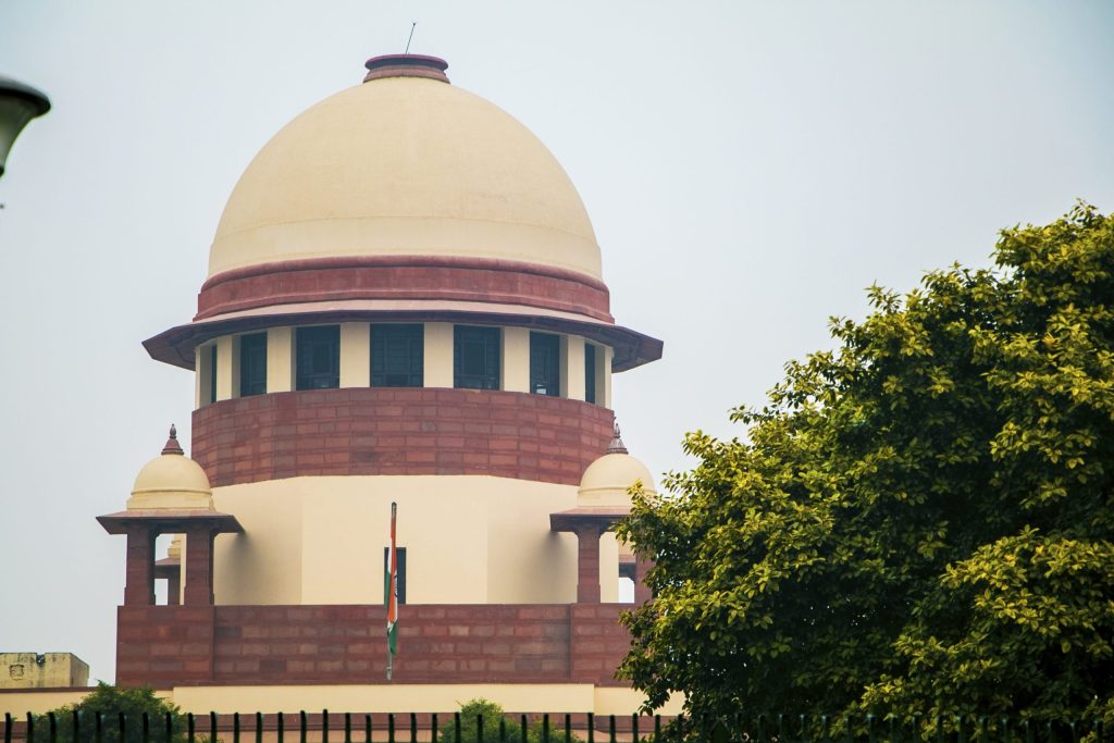 The Supreme Court of India building