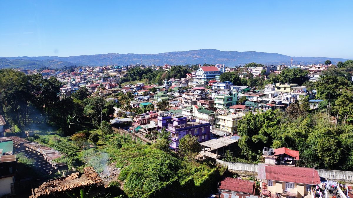 A view of Shillong