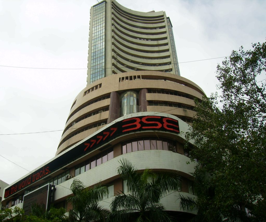 The BSE building in Mumbai