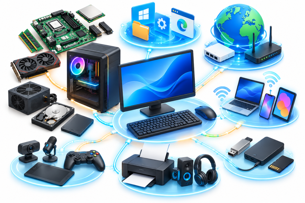 A computer system graphic