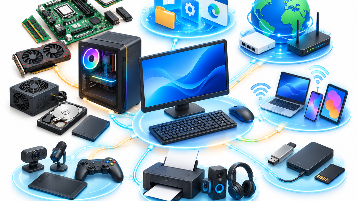 A computer system graphic