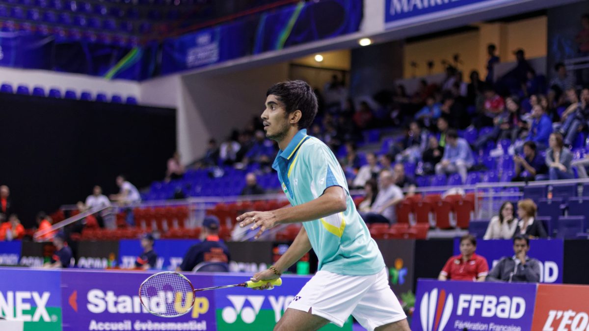 Kidambi Srikanth playing in 2013