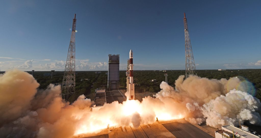 ISRO's PSLV-C59 after launch