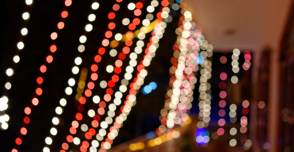 Festive lights in Gurugram