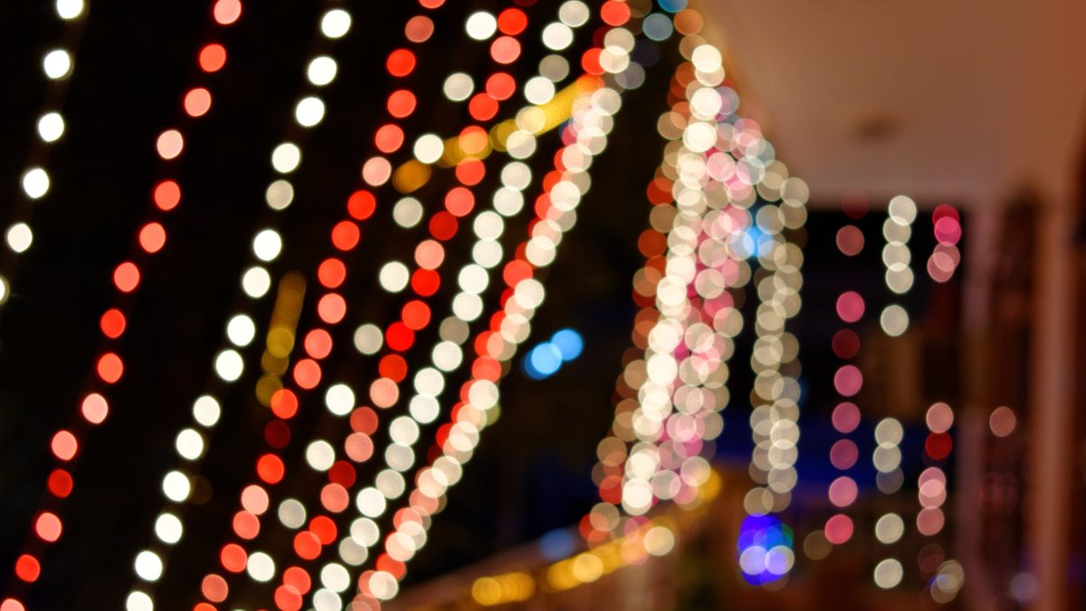 Festive lights in Gurugram