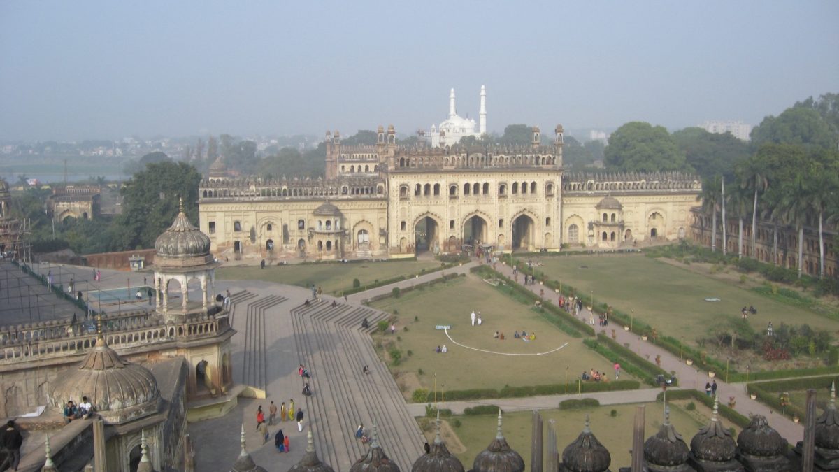 View of the Bara Imambara in Lucknow