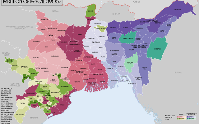 Partition of Bengal 1905 and the Swadeshi Movement: How Curzon’s Decision Changed Indian Politics