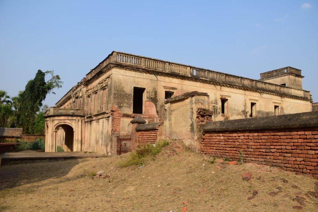 A zamindar house at Kalikapur in Purba Bardhaman, West Bengal