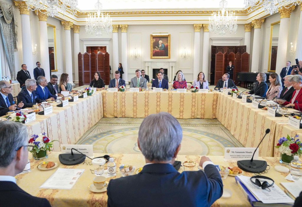 Secretary Rubio meets Quad foreign ministers at the State Department