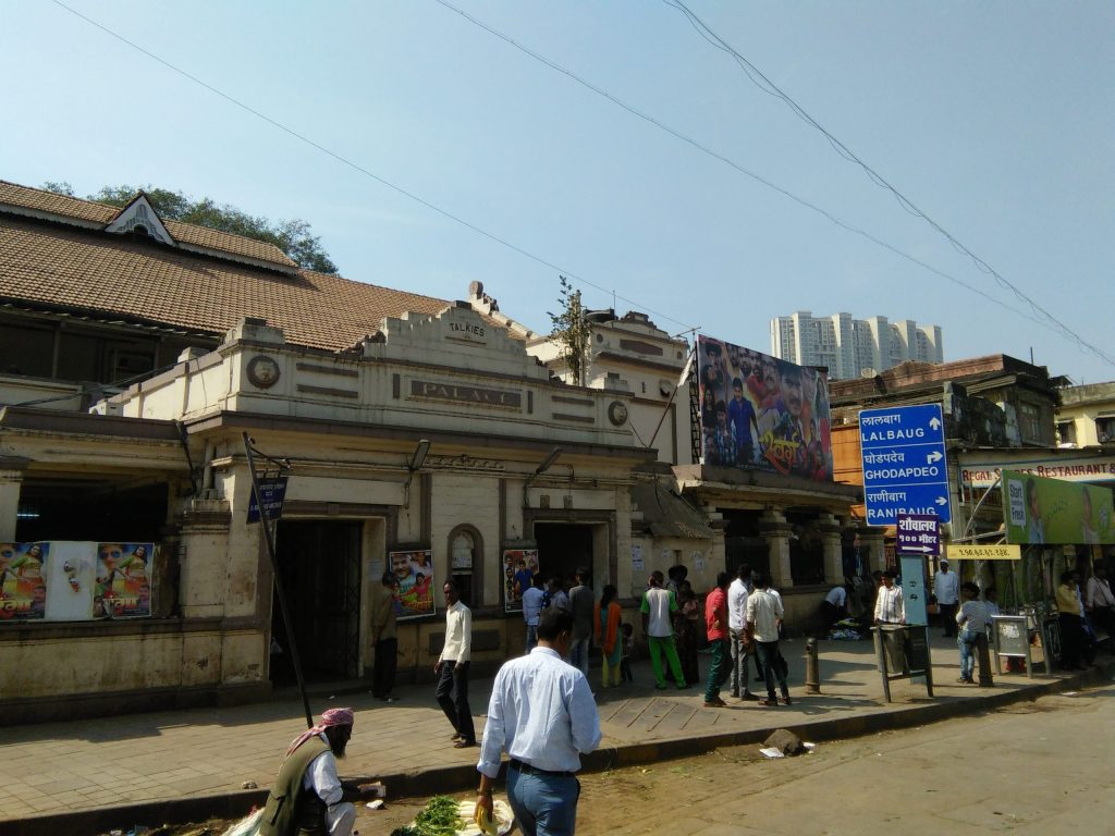An old single-screen cinema in Byculla, Mumbai