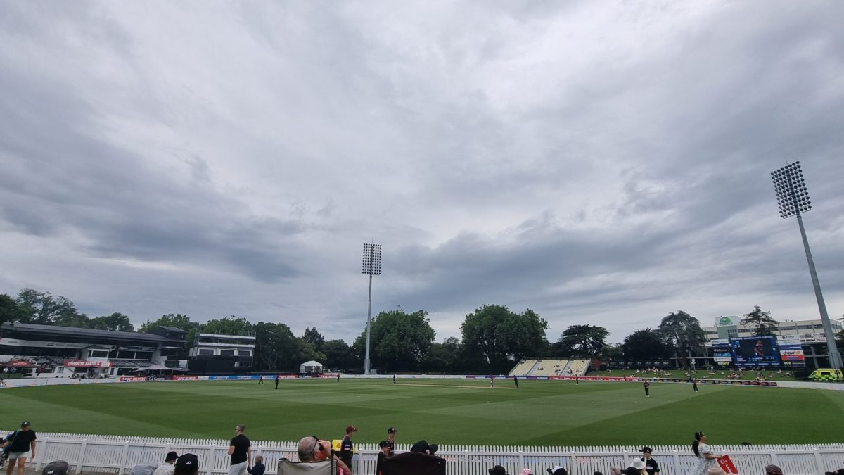 Seddon Park cricket ground in Hamilton, New Zealand