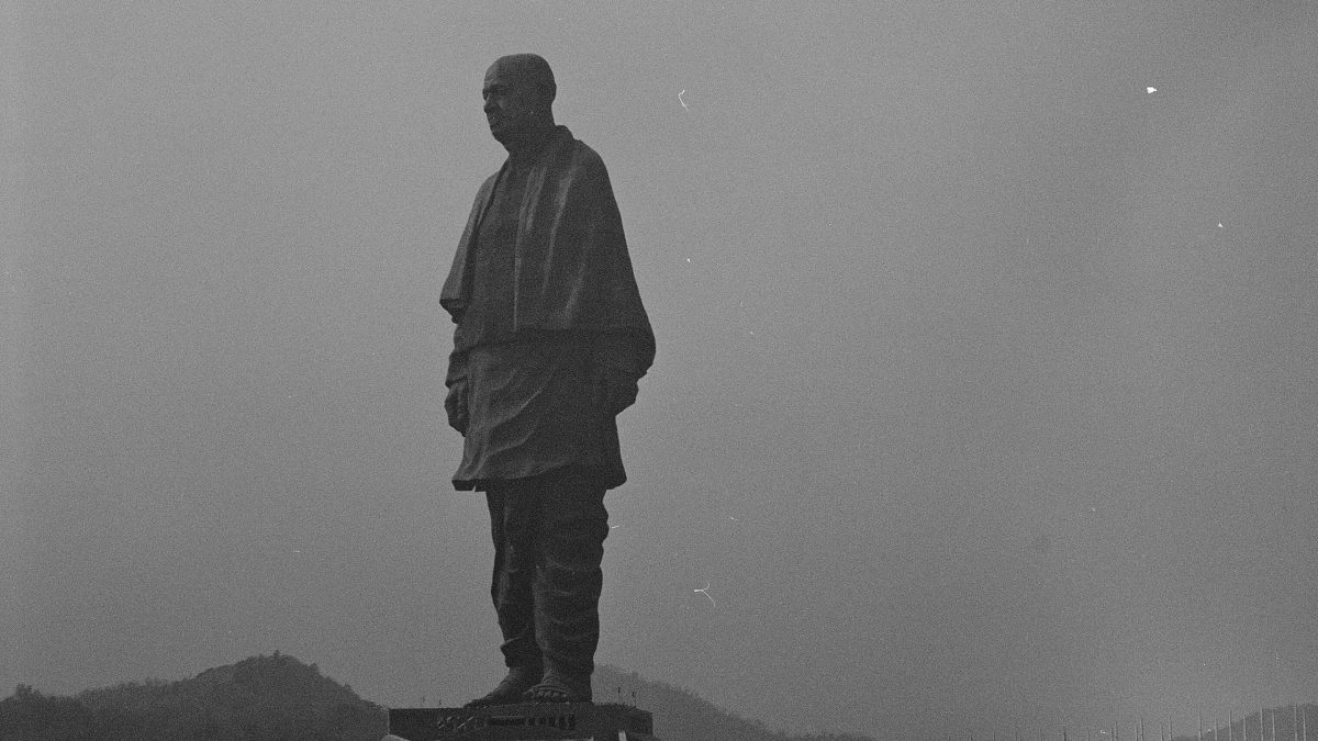 The Statue of Unity, the statue of Sardar Patel in Gujarat