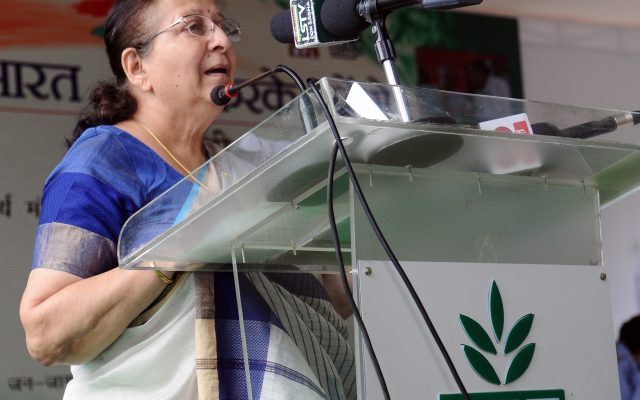 Sumitra Mahajan Biography: Age, Early Life, Eight-Time Indore MP, Lok Sabha Speaker and Family