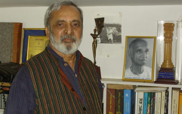 U. R. Ananthamurthy Biography: Early Life, Samskara, Kannada Literature, Jnanpith Award and Legacy