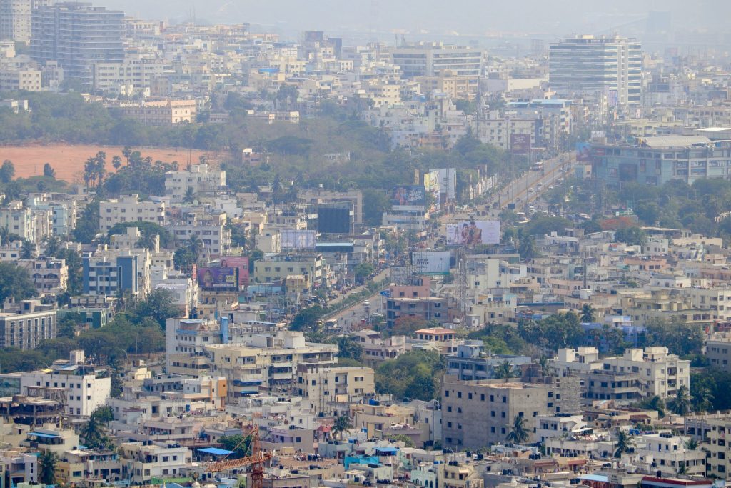 Visakhapatnam city seen from Kailasagiri hill